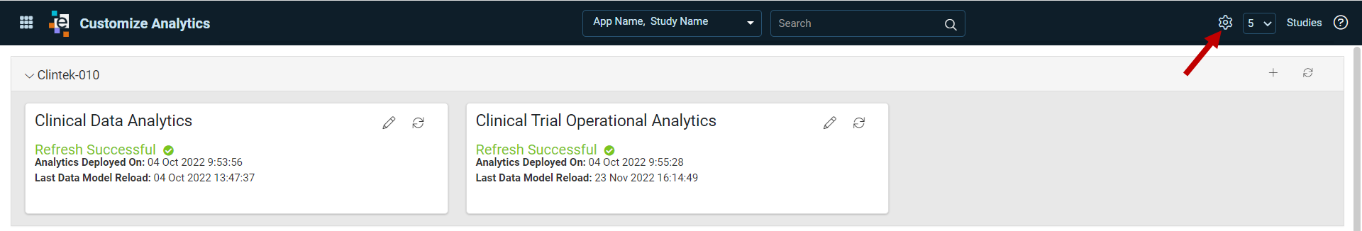 Customize Analytics