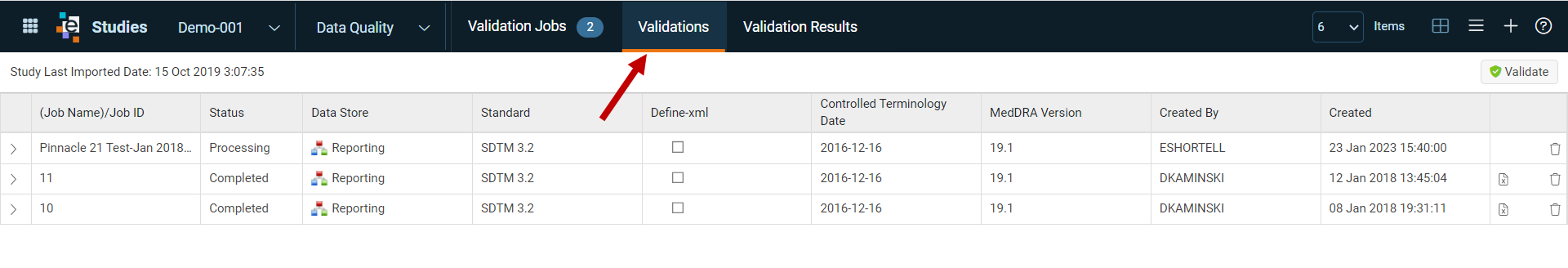 Data Quality Validations