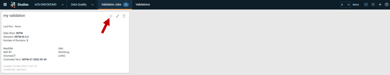 Run Validation