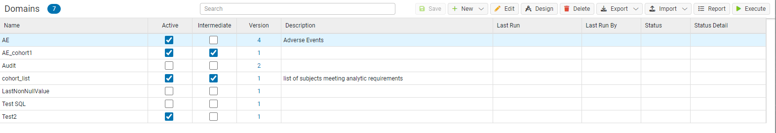 Manage Domain Versions