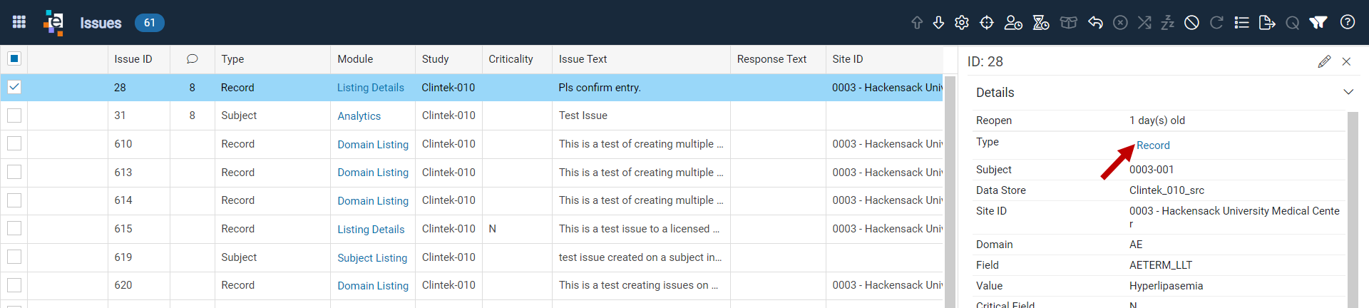 Issue Source