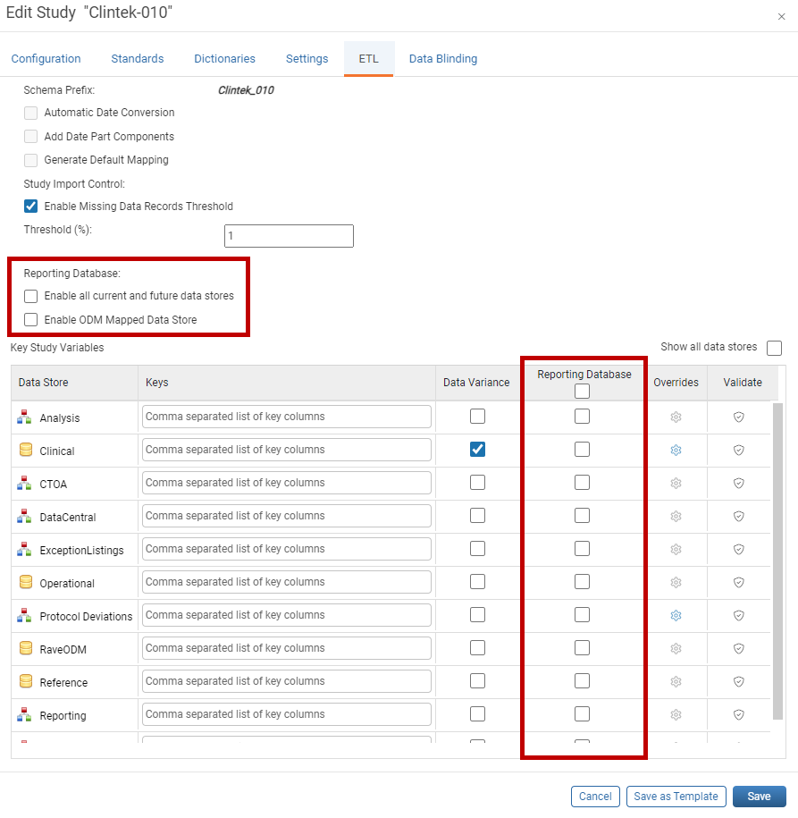 ETL Tab