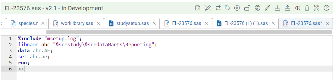 SCE Editor