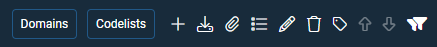 Methods toolbar icons