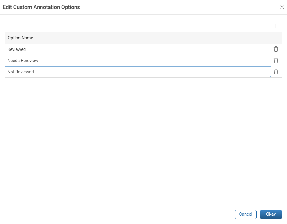 Edit Custom Annotations