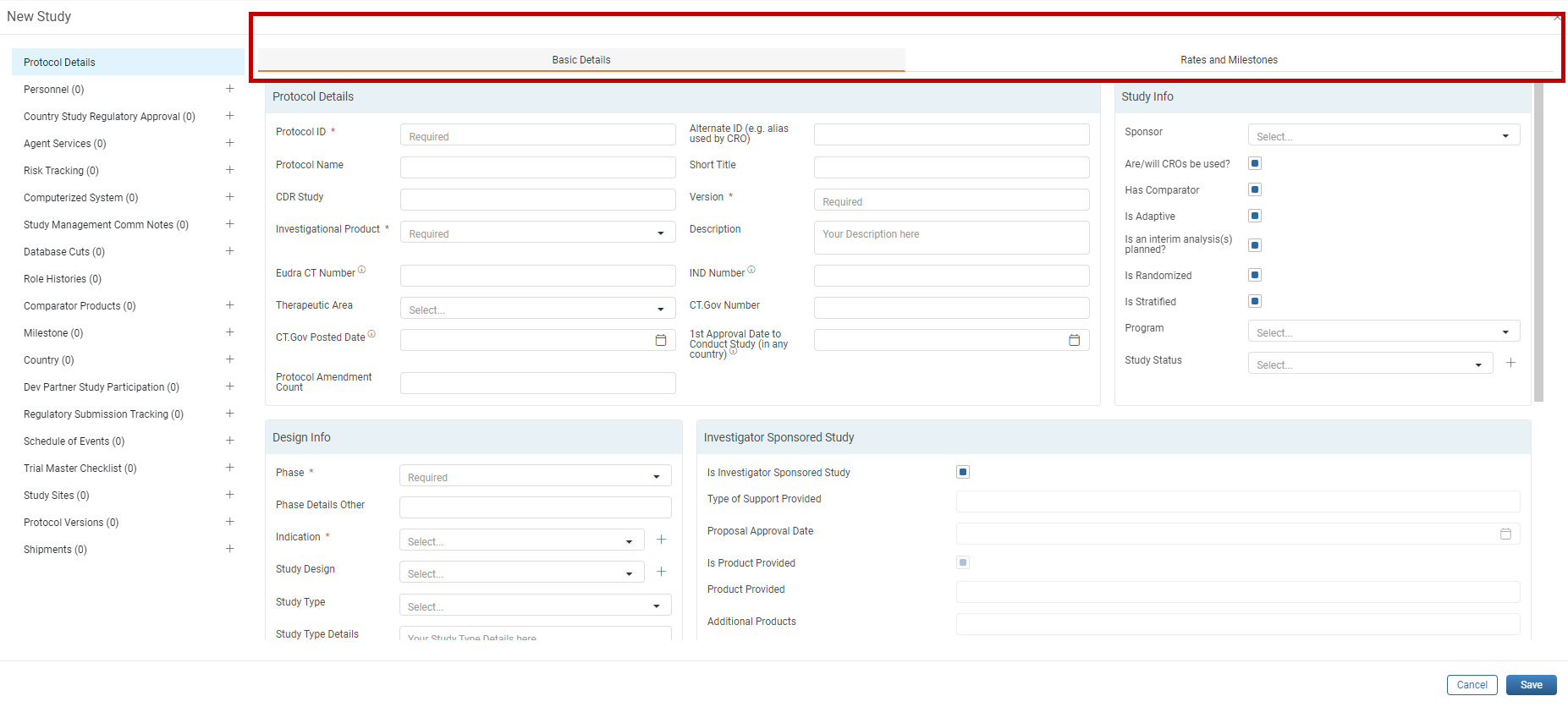 Tabbed Forms