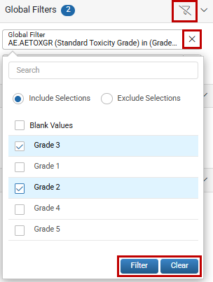 Global Filters