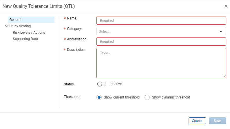 New QTL Window