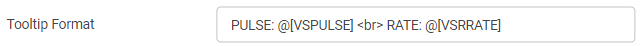 Tooltip Format