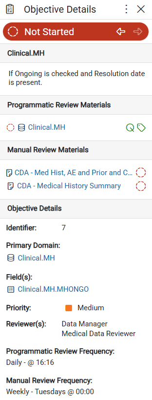 Objective Details