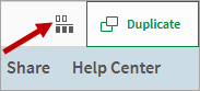 Selections Tool icon in Analytics