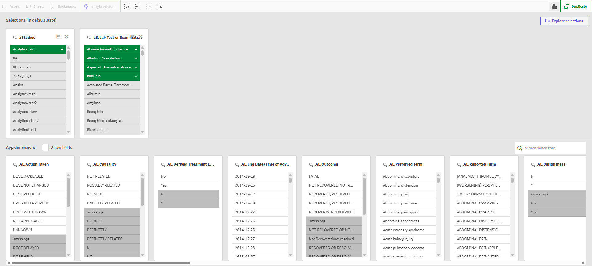 Selections Tool