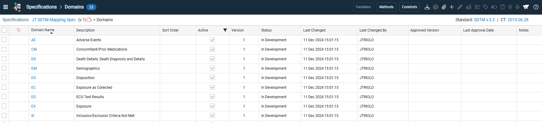 Run Specification Automation
