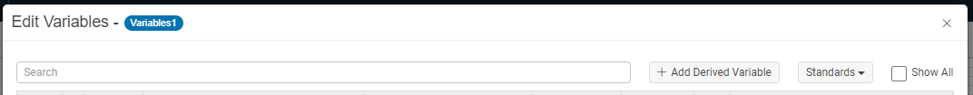 Add Derived Variable