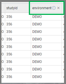 Manage Variables - Remove Field