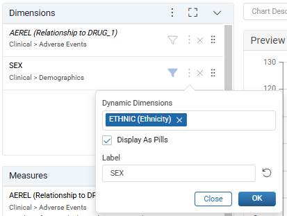 Add Dynamic Dimension to Secondary Dimension