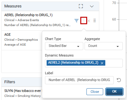Dynamic Measures Pop-up