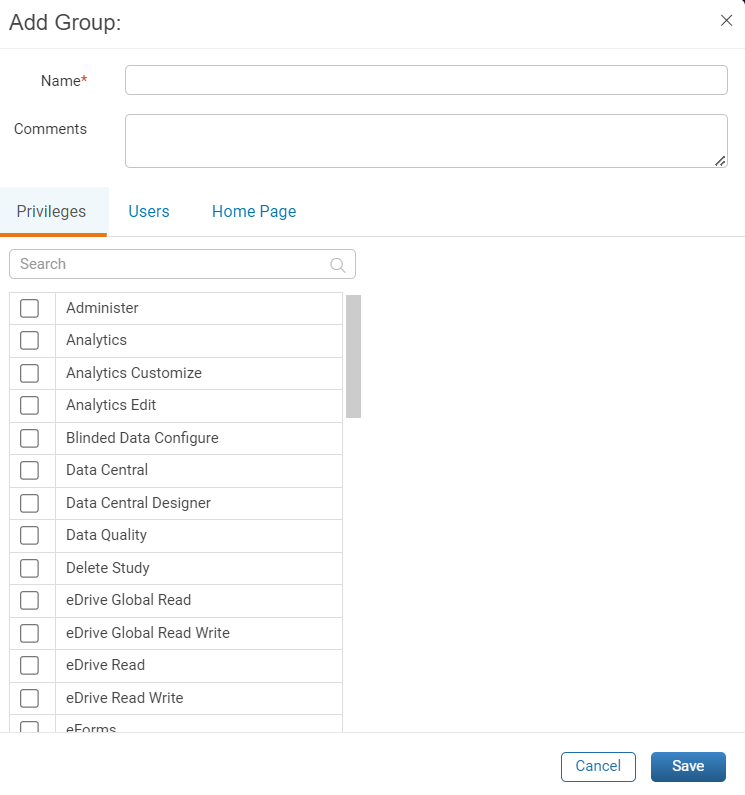 Group Properties
