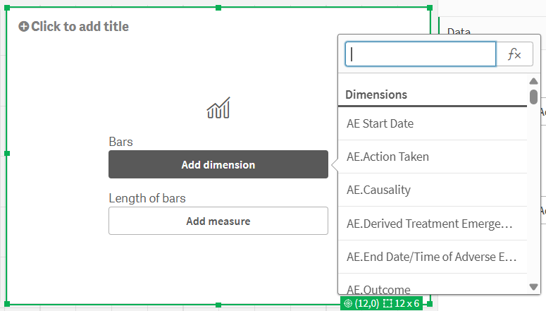 Add dimension