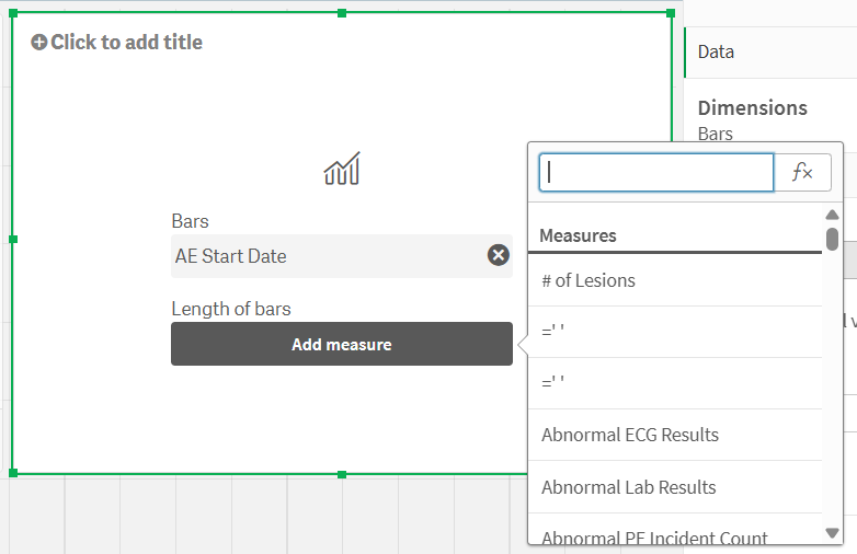 Add measure
