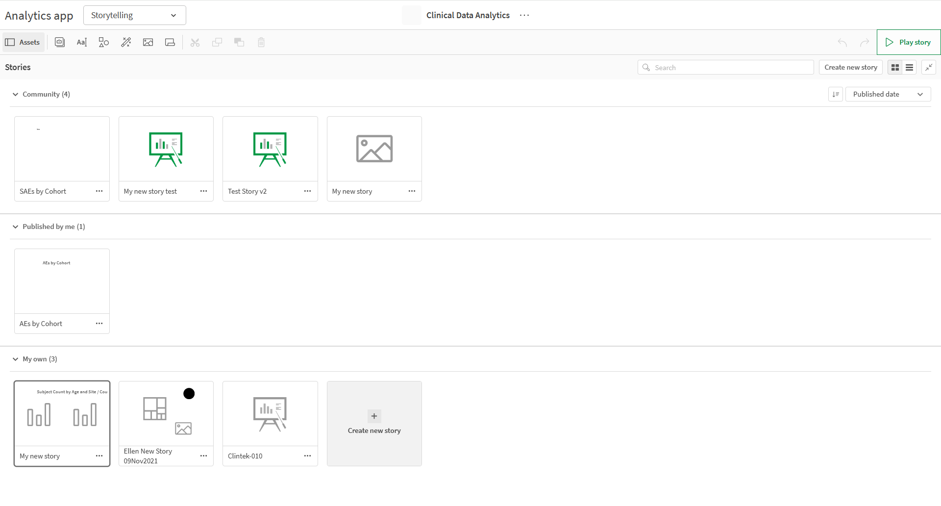 Full screen view
