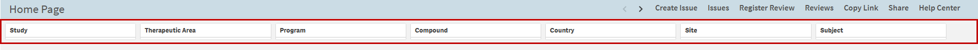 Sheet filters on an Analytics sheet