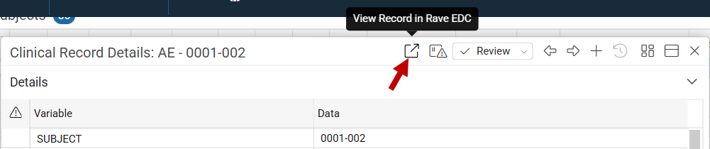 Access Rave Record