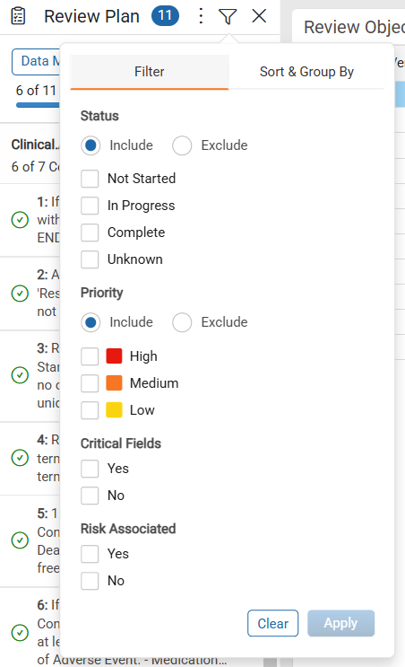 Filter and Sort & Group By