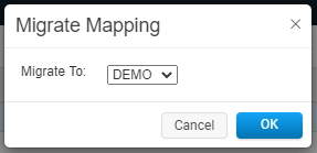 Migrate Mapping