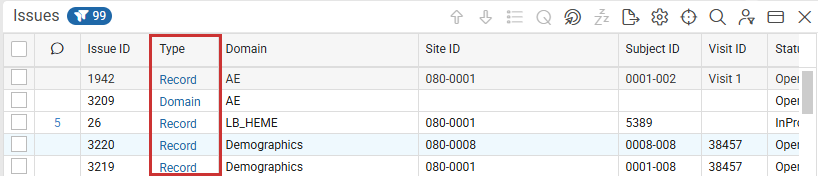 View source of issue from Issues Listing