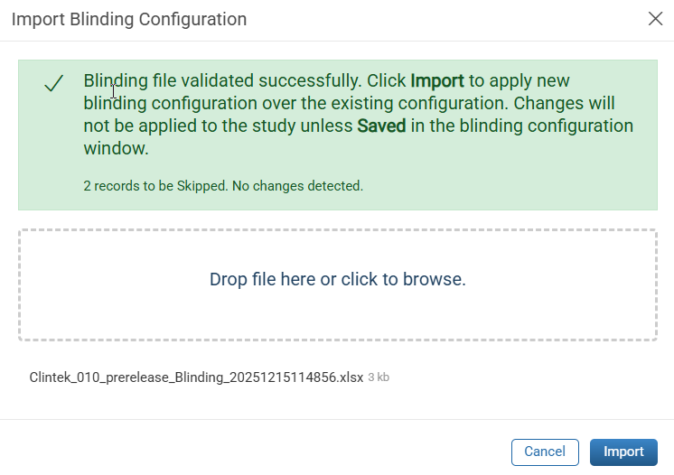 Data Blinding Message