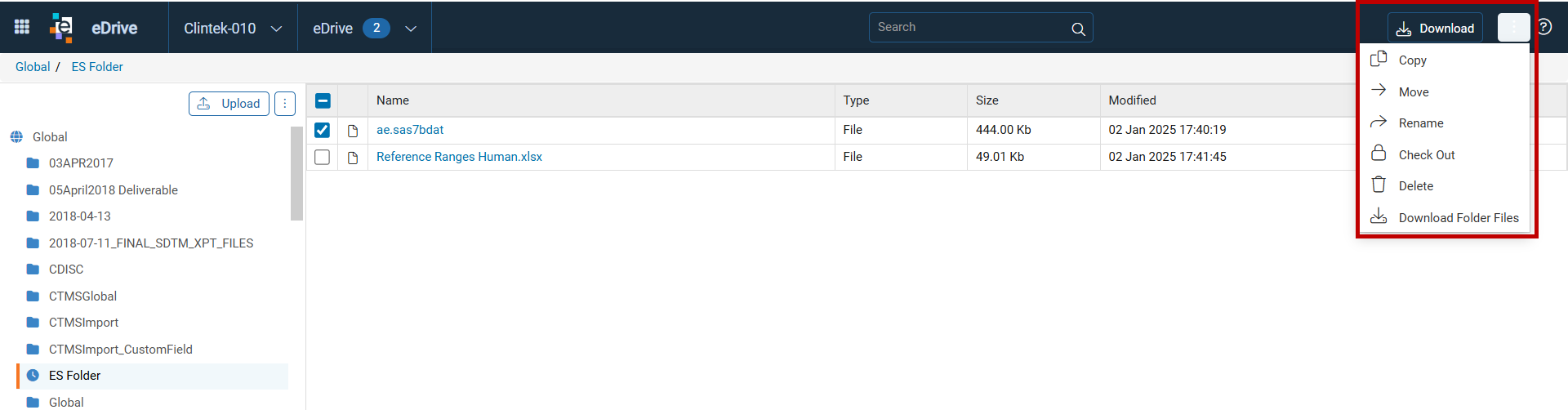 Current Version Options