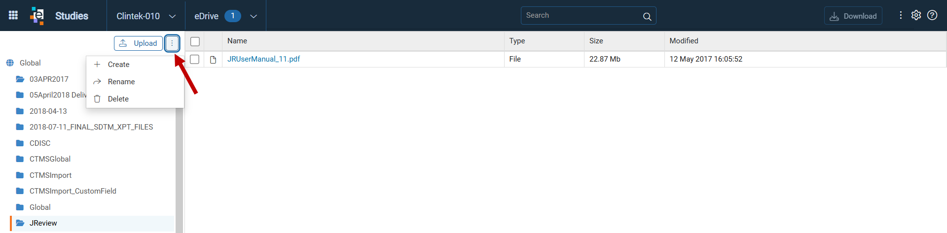 Create Folder