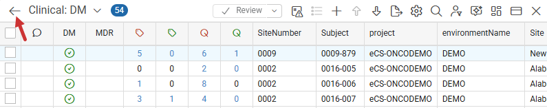 Navigate open panels on a sheet