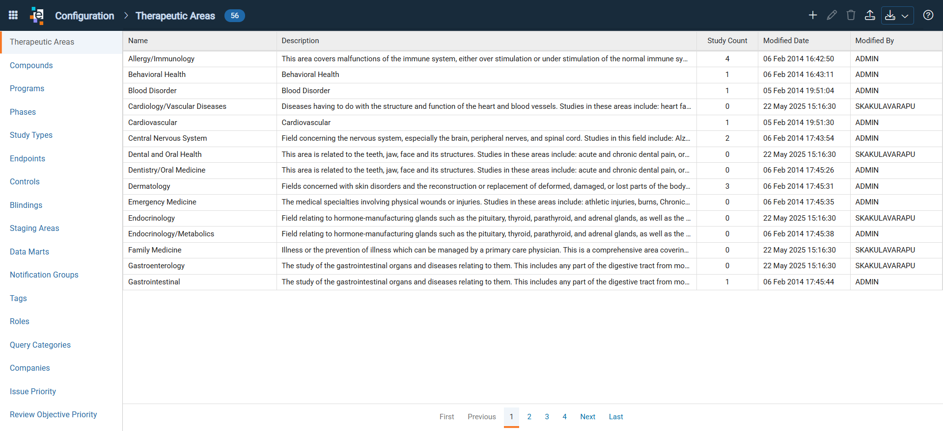Configuration Page