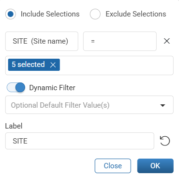 Enable Dynamic Filters