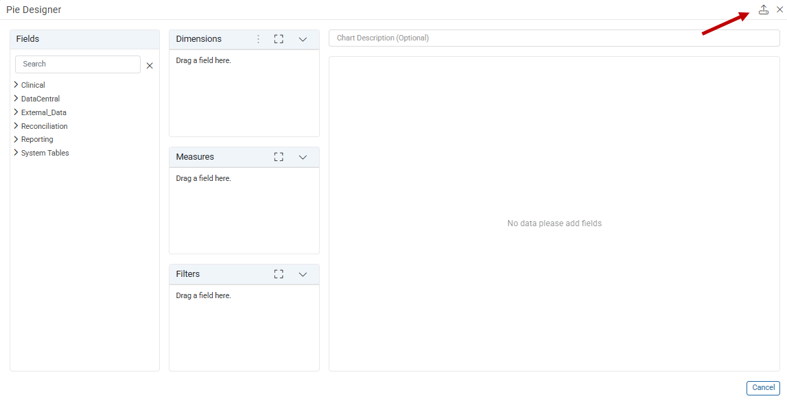 Import a chart configuration