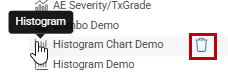 Delete a visualization