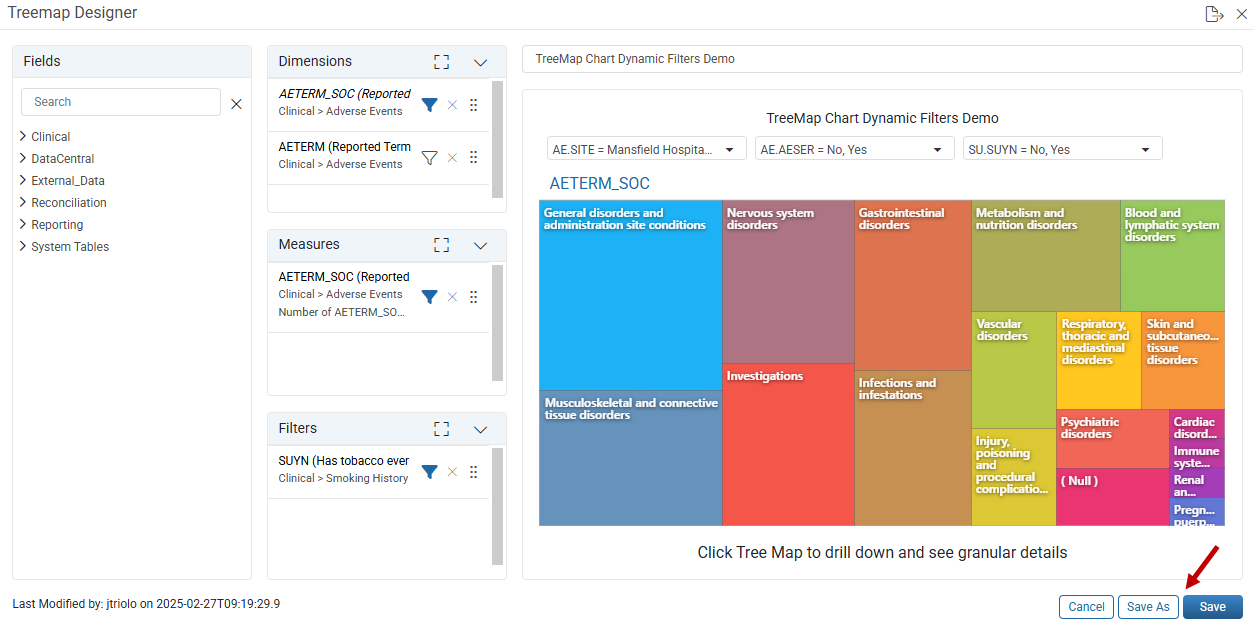 Save a Treemap chart