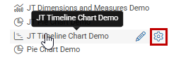 Use the Configure icon to edit settings