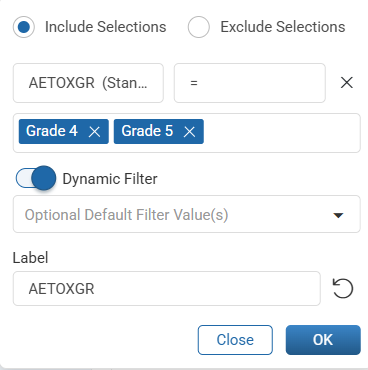 Enable Dynamic Filters