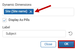Add Dynamic Dimensions
