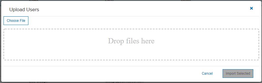 Upload Users